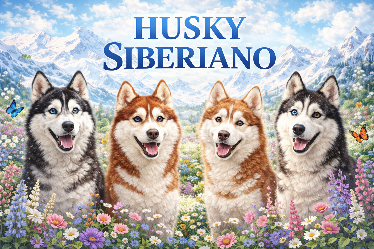 Husky Siberiano