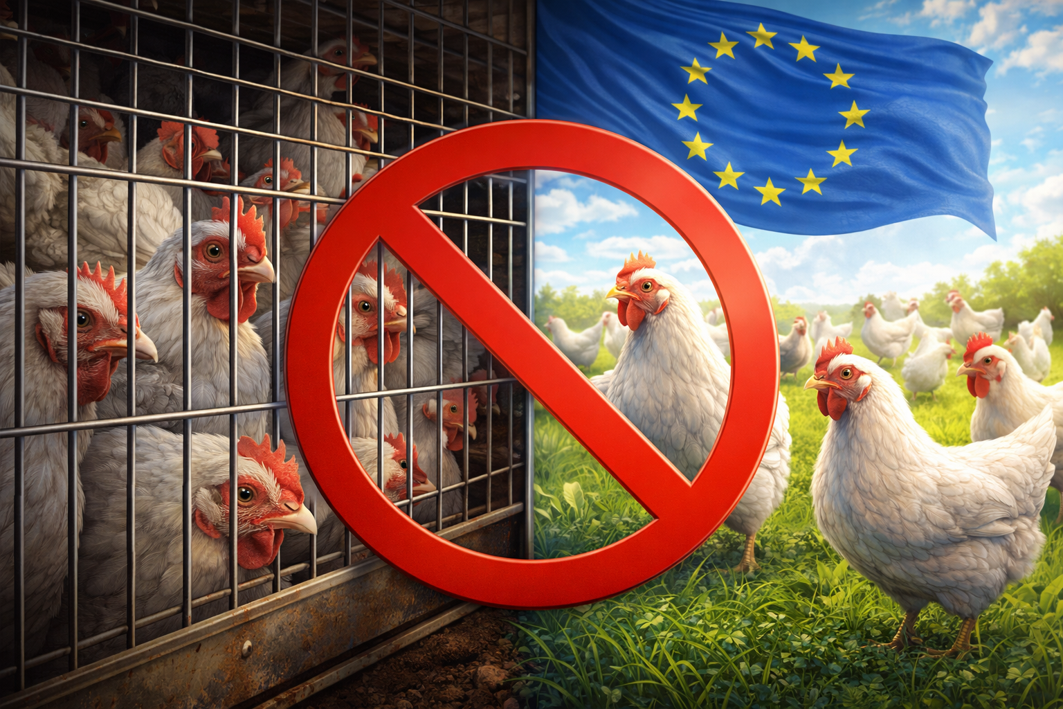 Allevamenti senza gabbie: la rivoluzione parte dall’Europa