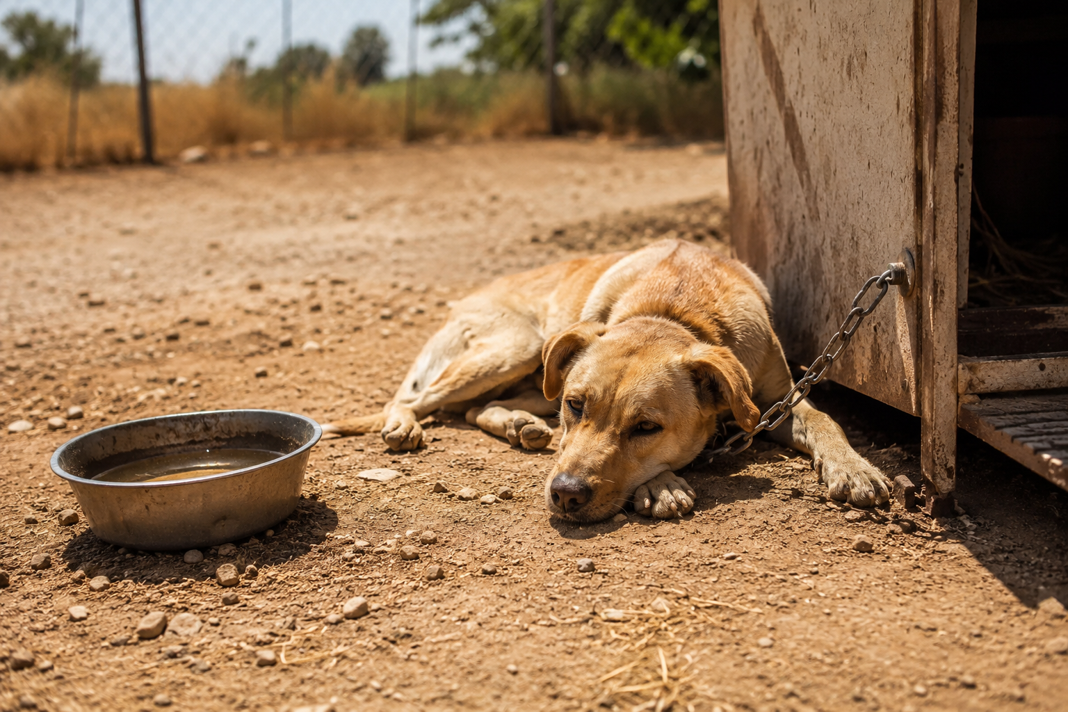 Sotto il sole non è "solo un cane": il caldo può uccidere
