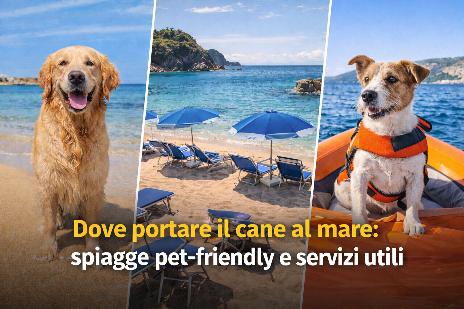 Dove portare il cane al mare in Abruzzo (2026): guida completa alle spiagge pet friendly provincia per provincia