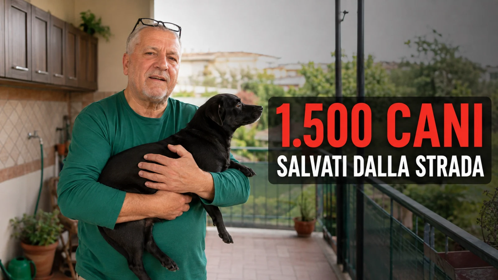 Mario Mosca, una vita dedicata ai cani abbandonati: Napoli non può lasciare soli i suoi volontari