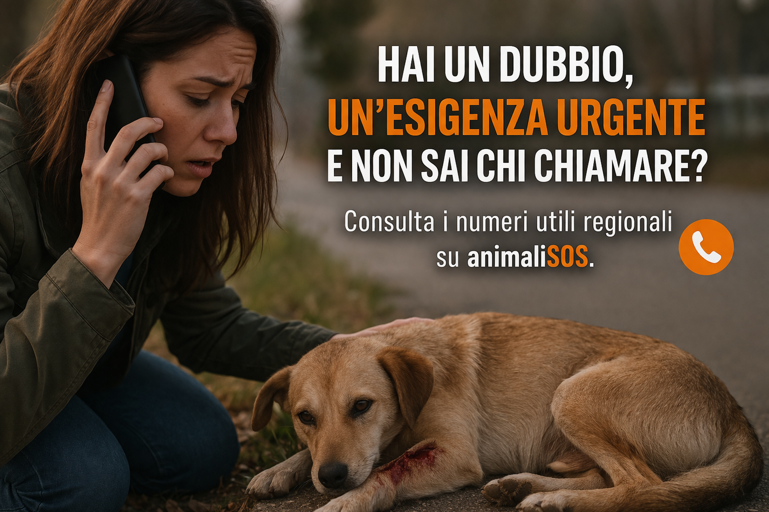 Numeri utili animali: chi chiamare in caso di emergenza nella tua regione