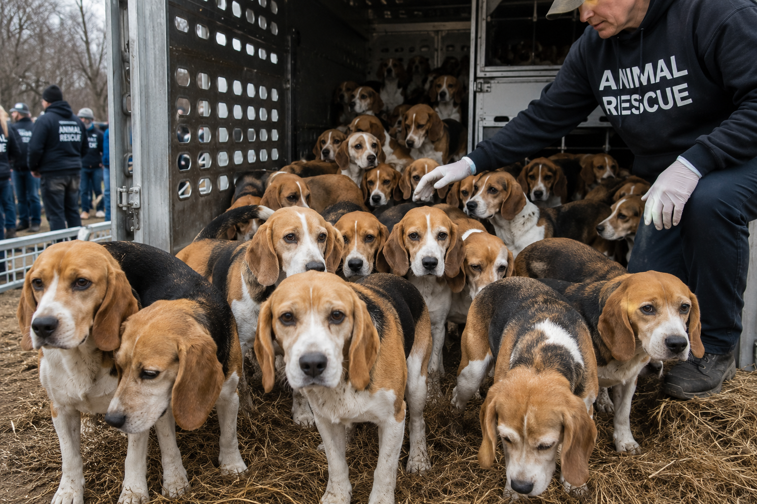 Oltre 2.000 Beagle Salvati negli Stati Uniti