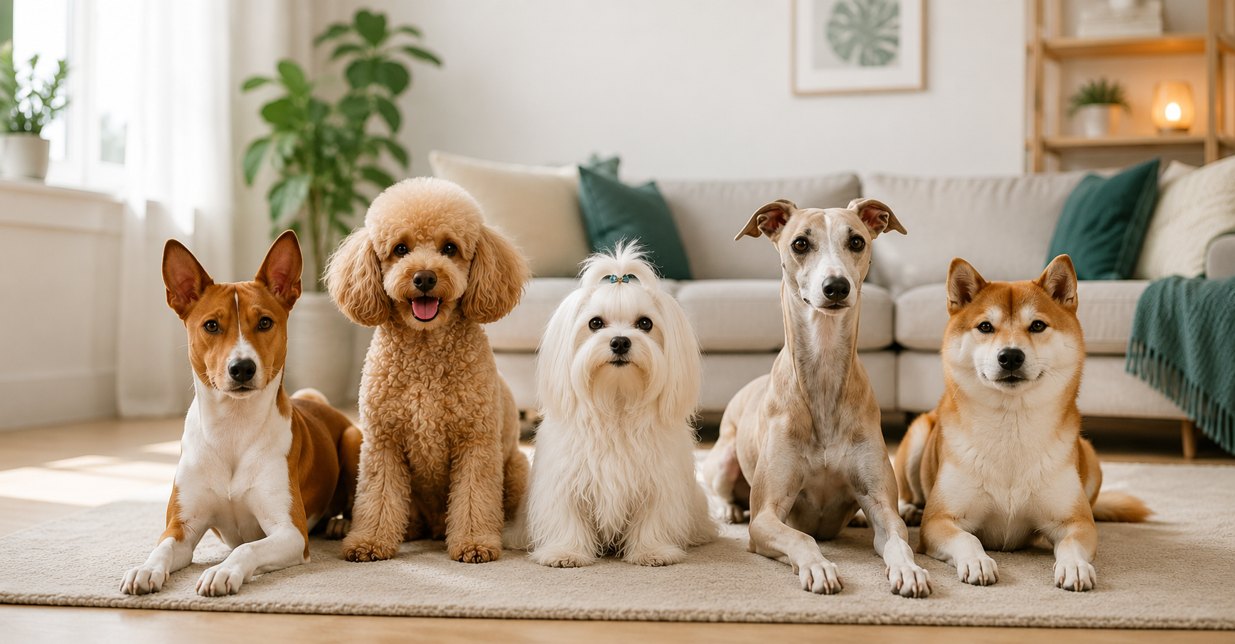 Qual è il cane più pulito da tenere in casa? Le razze più ordinate, facili da gestire e adatte alla vita domestica