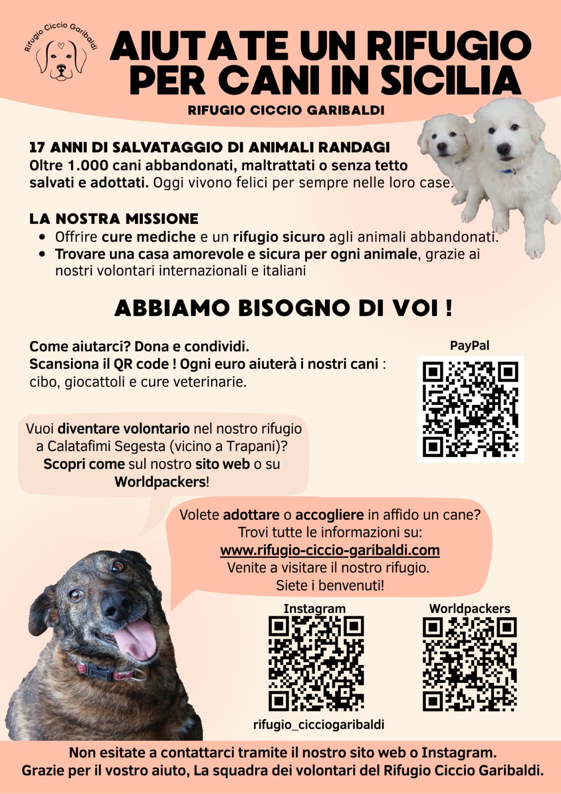 Aiuta i pelosetti a distanza!