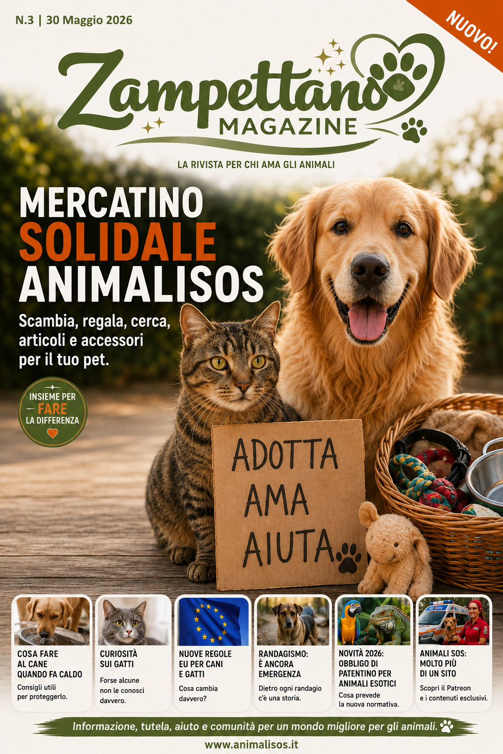 Raccolta 3 - Nasce il mercatino solidale