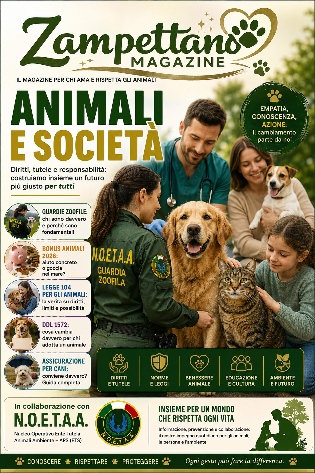 Raccolta 6 - Speciale: Diritti, Leggi e Tutela Animale